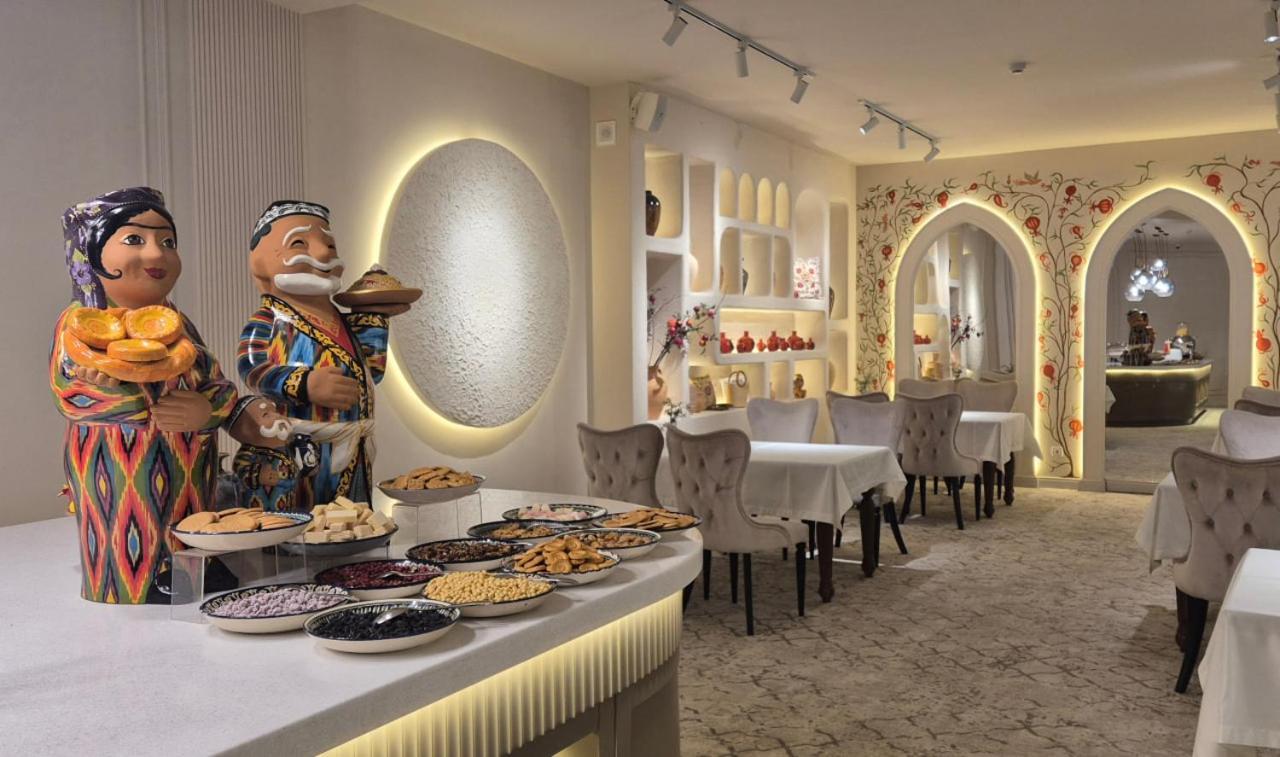 Emirhan Hotel Samarkand Exteriör bild