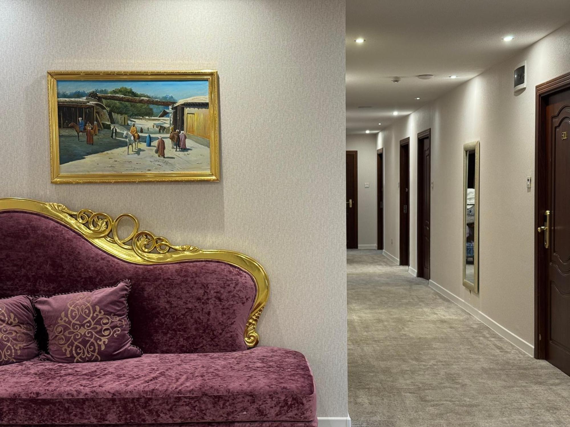 Emirhan Hotel Samarkand Exteriör bild